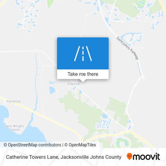 Mapa de Catherine Towers Lane