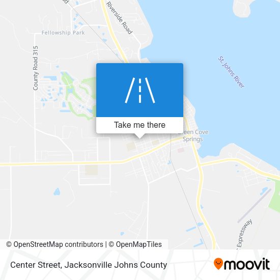 Center Street map