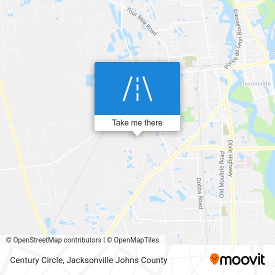 Mapa de Century Circle