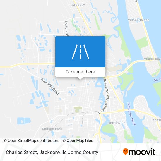 Charles Street map