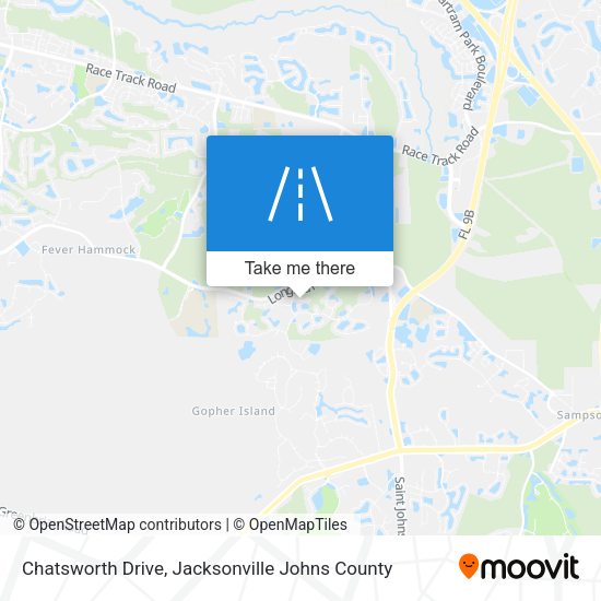 Mapa de Chatsworth Drive