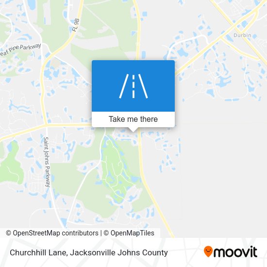 Churchhill Lane map