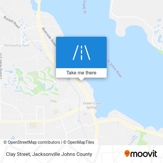 Clay Street map