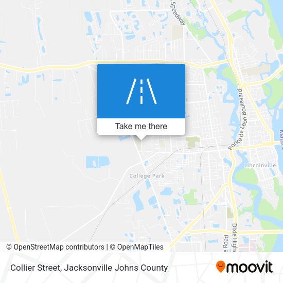 Mapa de Collier Street