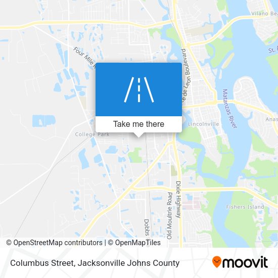 Columbus Street map