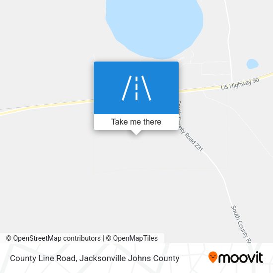 County Line Road map