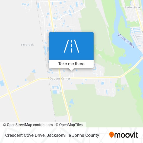 Mapa de Crescent Cove Drive