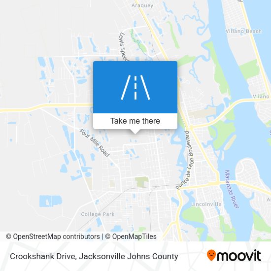 Crookshank Drive map