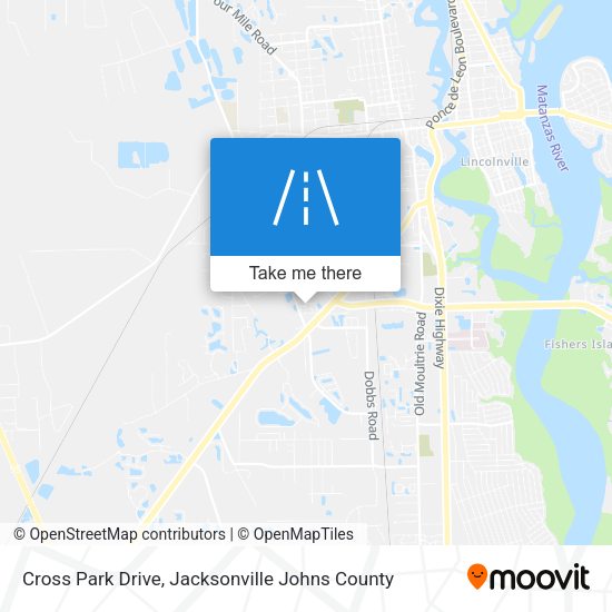 Cross Park Drive map