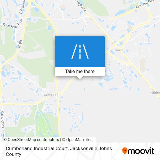 Cumberland Industrial Court map