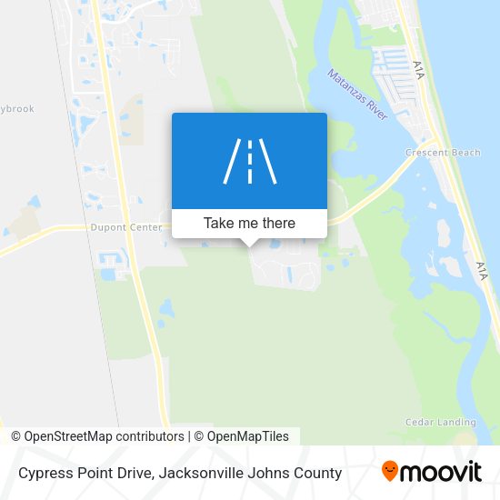 Mapa de Cypress Point Drive
