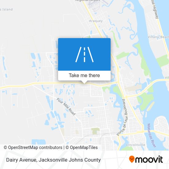 Dairy Avenue map