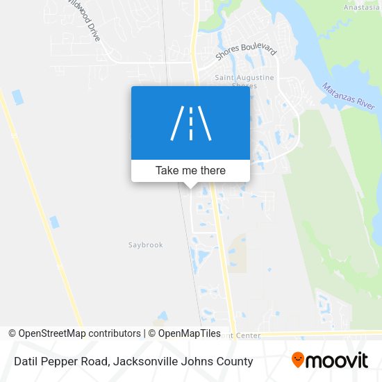 Mapa de Datil Pepper Road