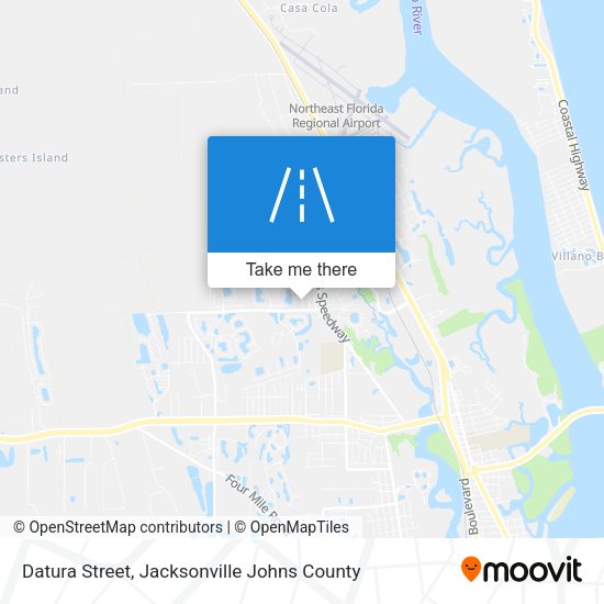 Datura Street map