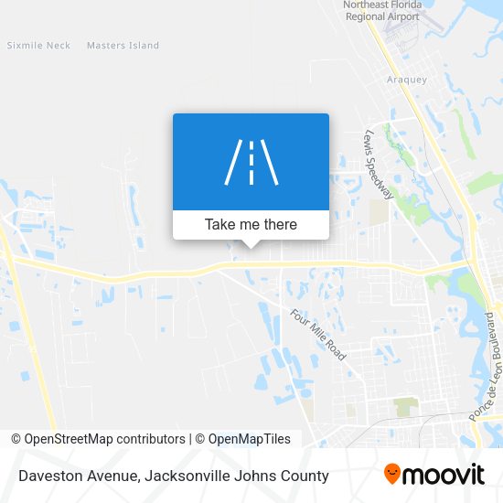 Daveston Avenue map