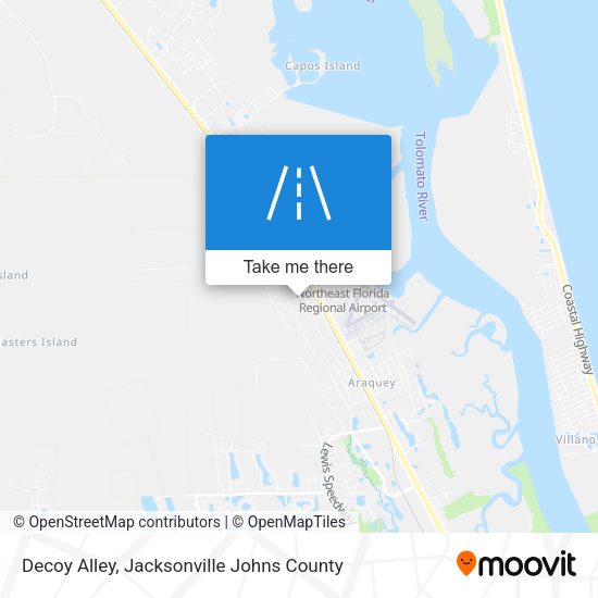 Decoy Alley map