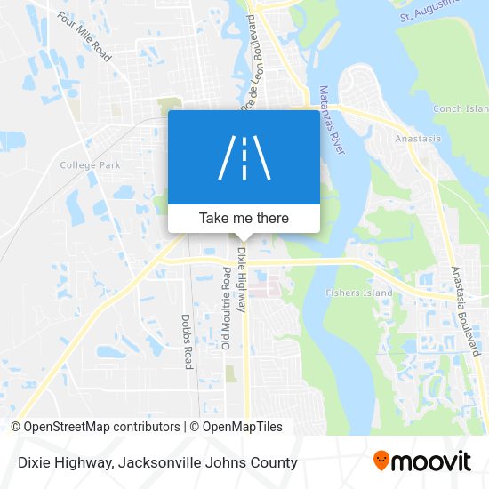 Dixie Highway map