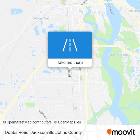 Dobbs Road map