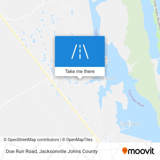 Mapa de Doe Run Road