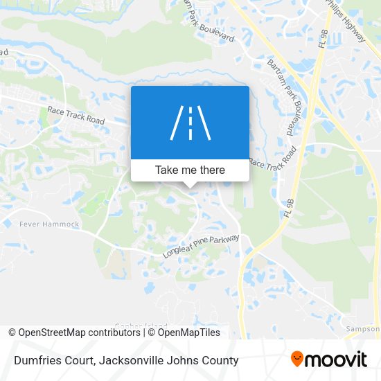 Dumfries Court map