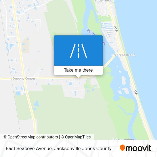 East Seacove Avenue map