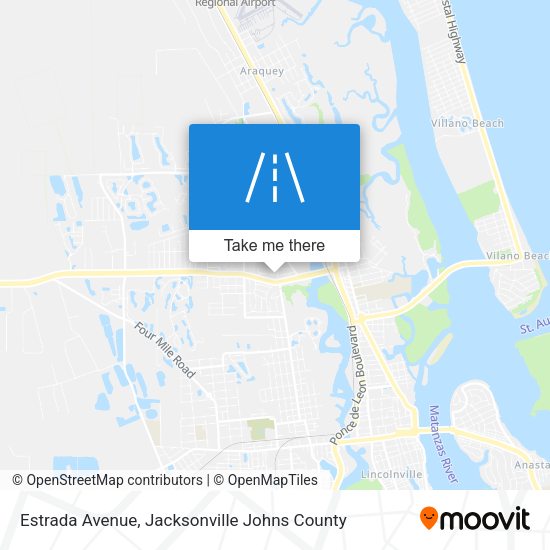 Estrada Avenue map