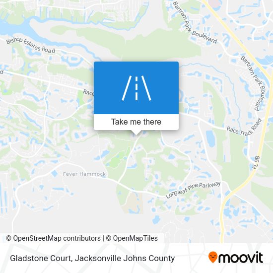 Mapa de Gladstone Court