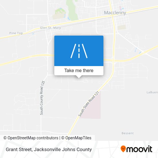 Grant Street map