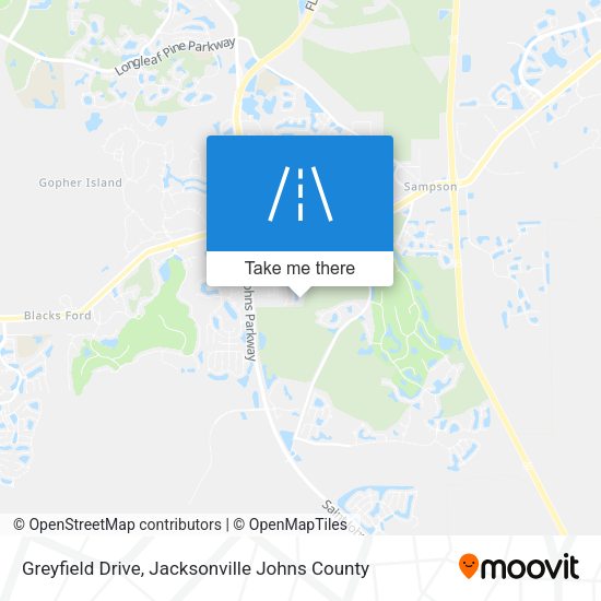Greyfield Drive map