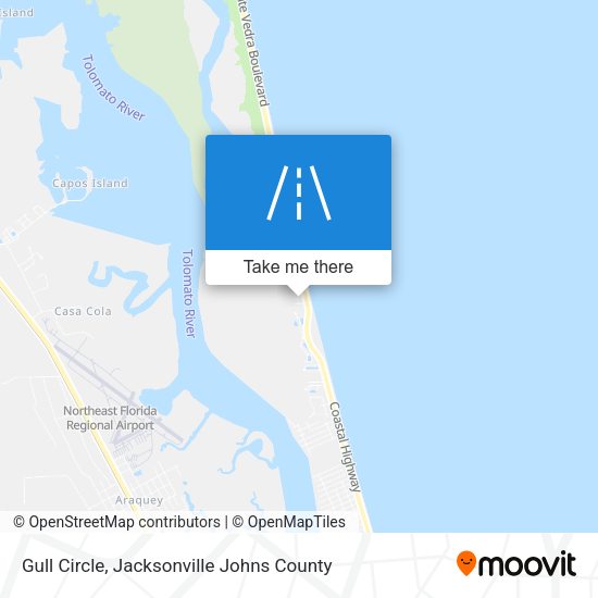 Gull Circle map