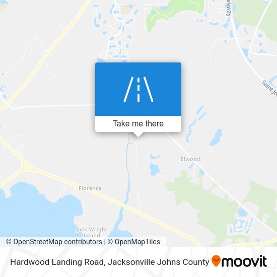 Mapa de Hardwood Landing Road