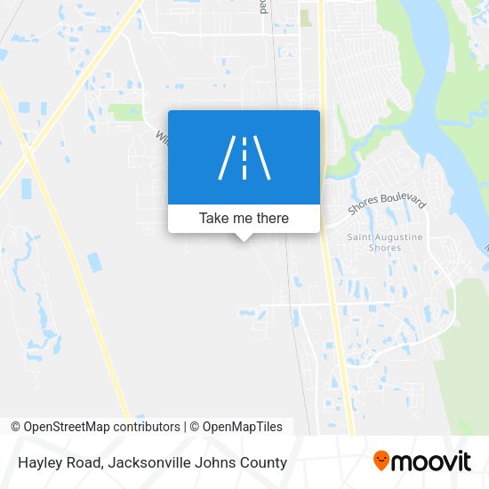 Mapa de Hayley Road
