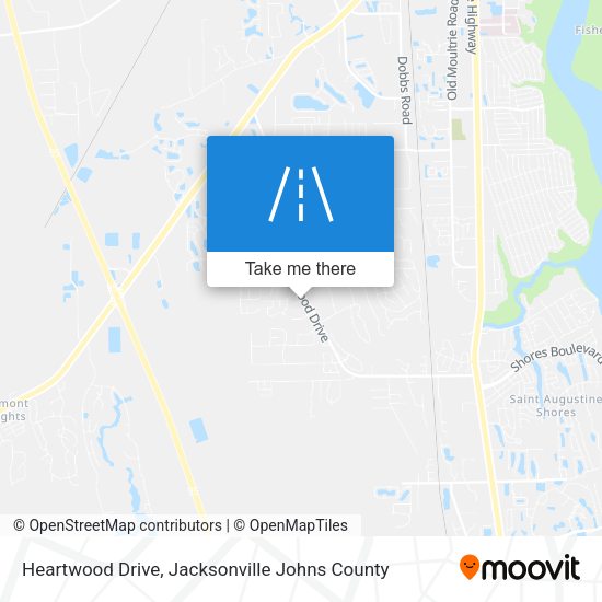 Heartwood Drive map