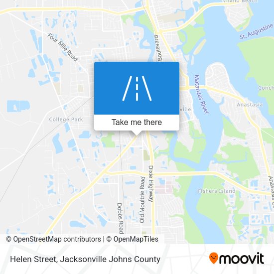 Mapa de Helen Street