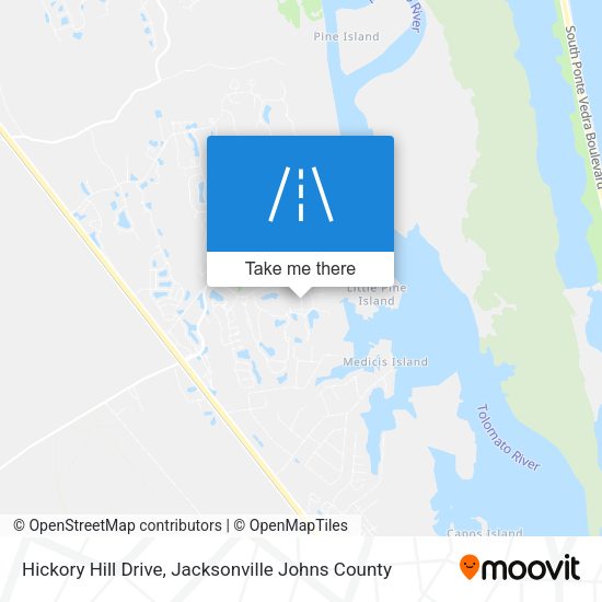Hickory Hill Drive map