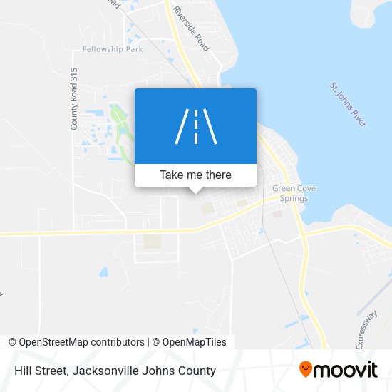 Hill Street map