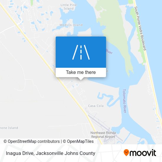 Inagua Drive map