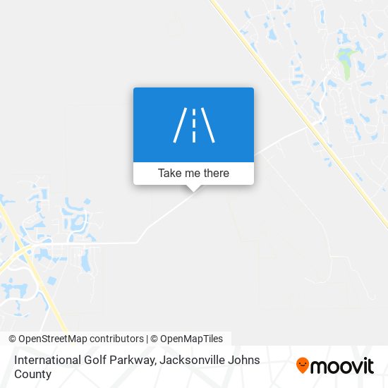 International Golf Parkway map