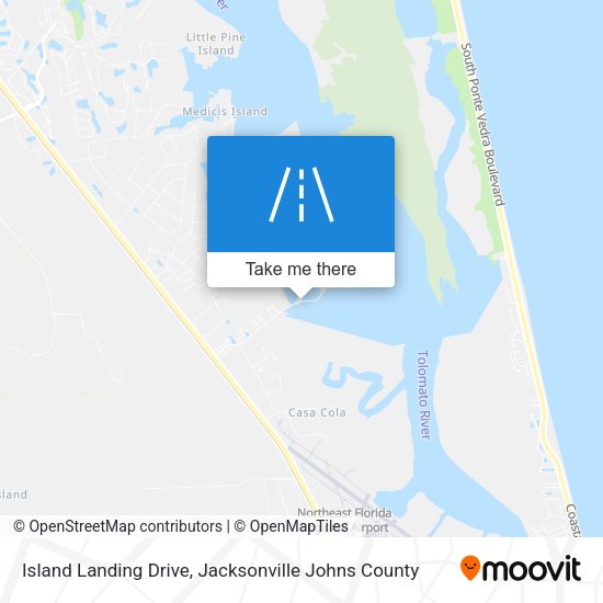 Island Landing Drive map
