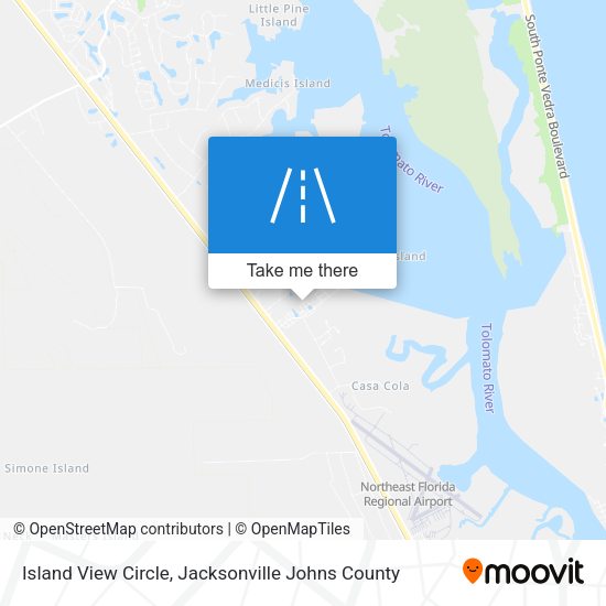 Island View Circle map