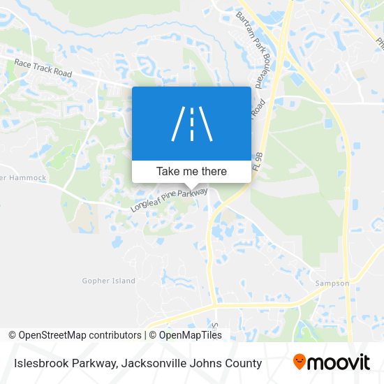 Islesbrook Parkway map
