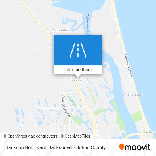 Mapa de Jackson Boulevard