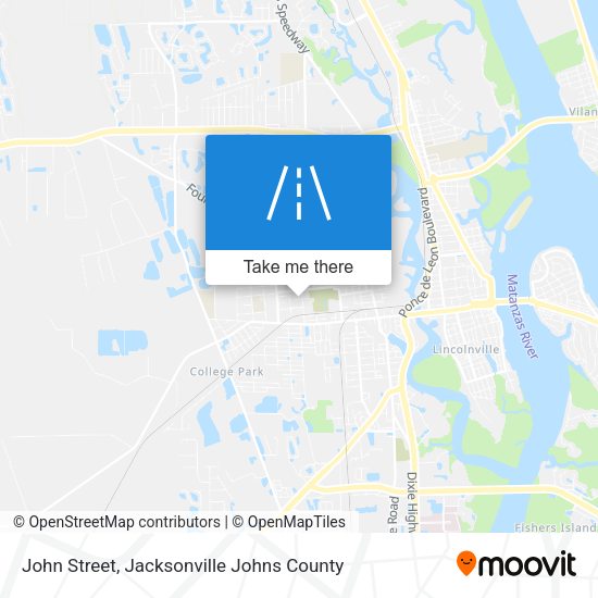 John Street map