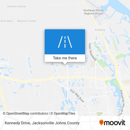 Mapa de Kennedy Drive
