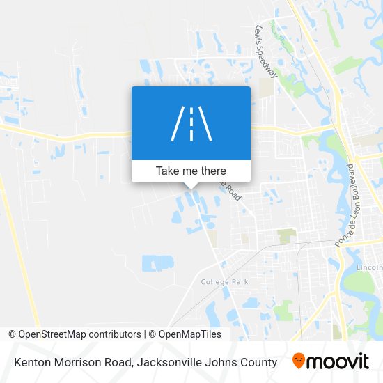 Kenton Morrison Road map