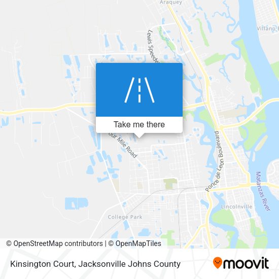 Kinsington Court map