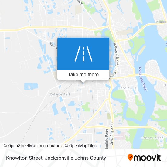 Knowlton Street map