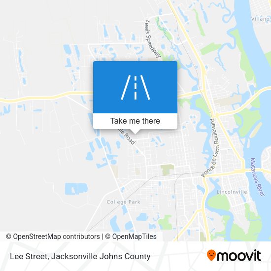 Mapa de Lee Street