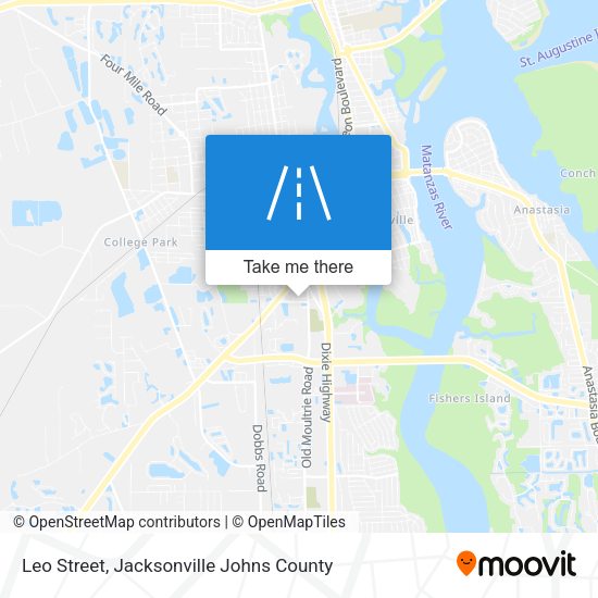 Leo Street map
