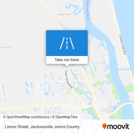 Mapa de Limon Street